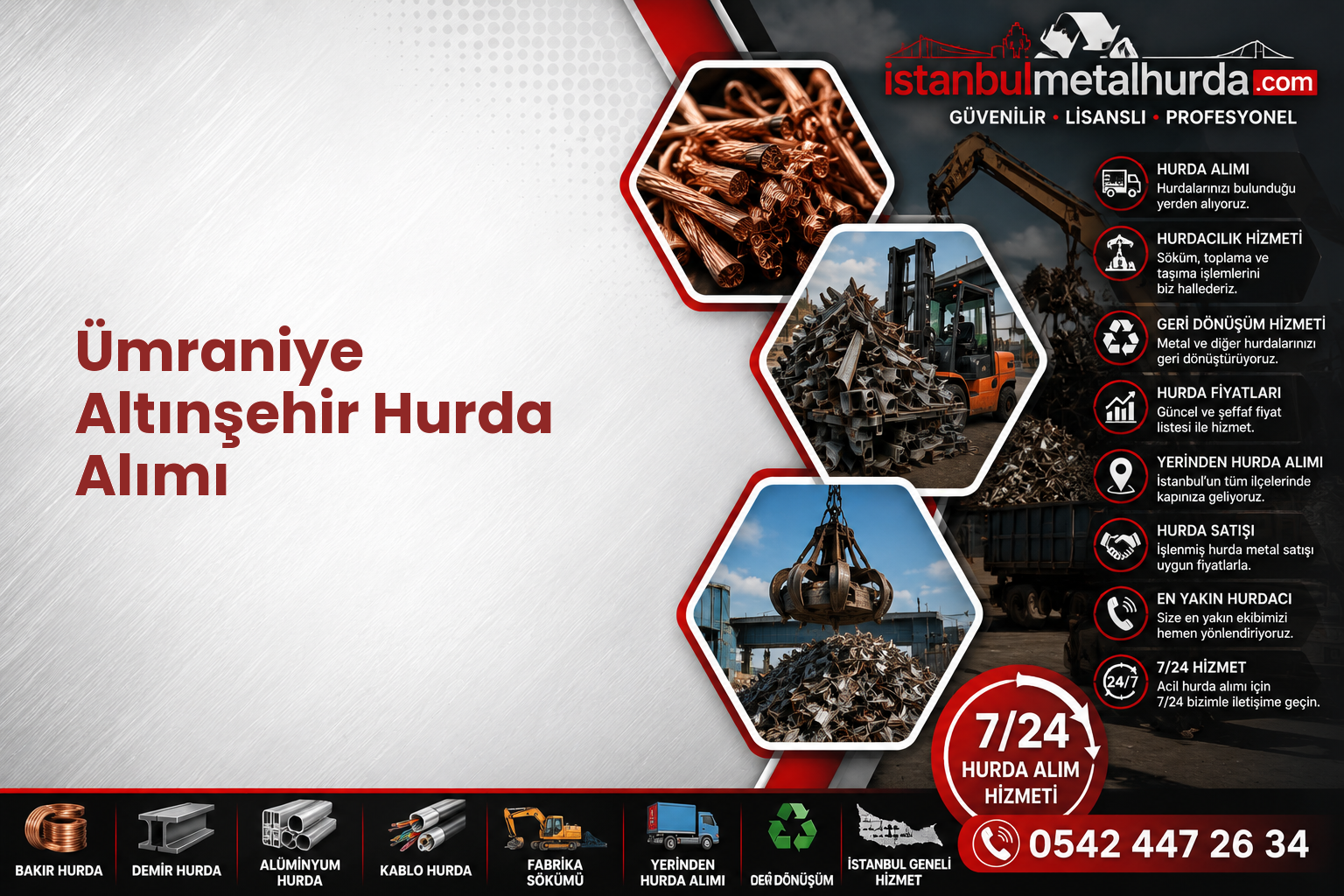 Ümraniye Altınşehir Hurda Alımı