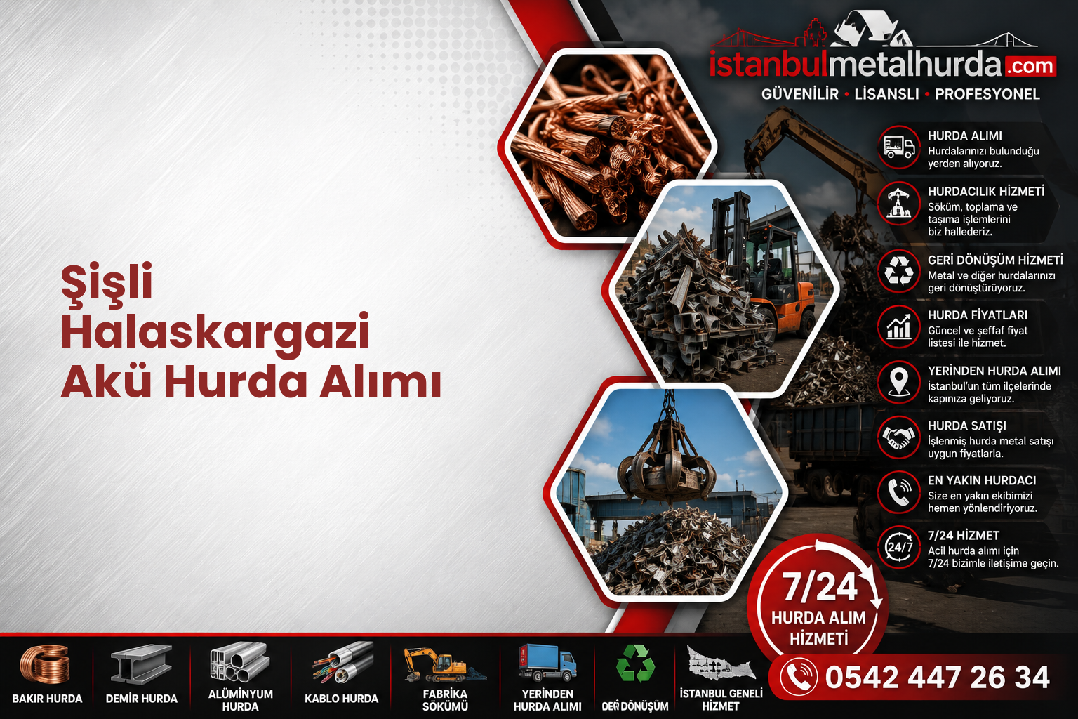 Şişli Halaskargazi Akü Hurda Alımı