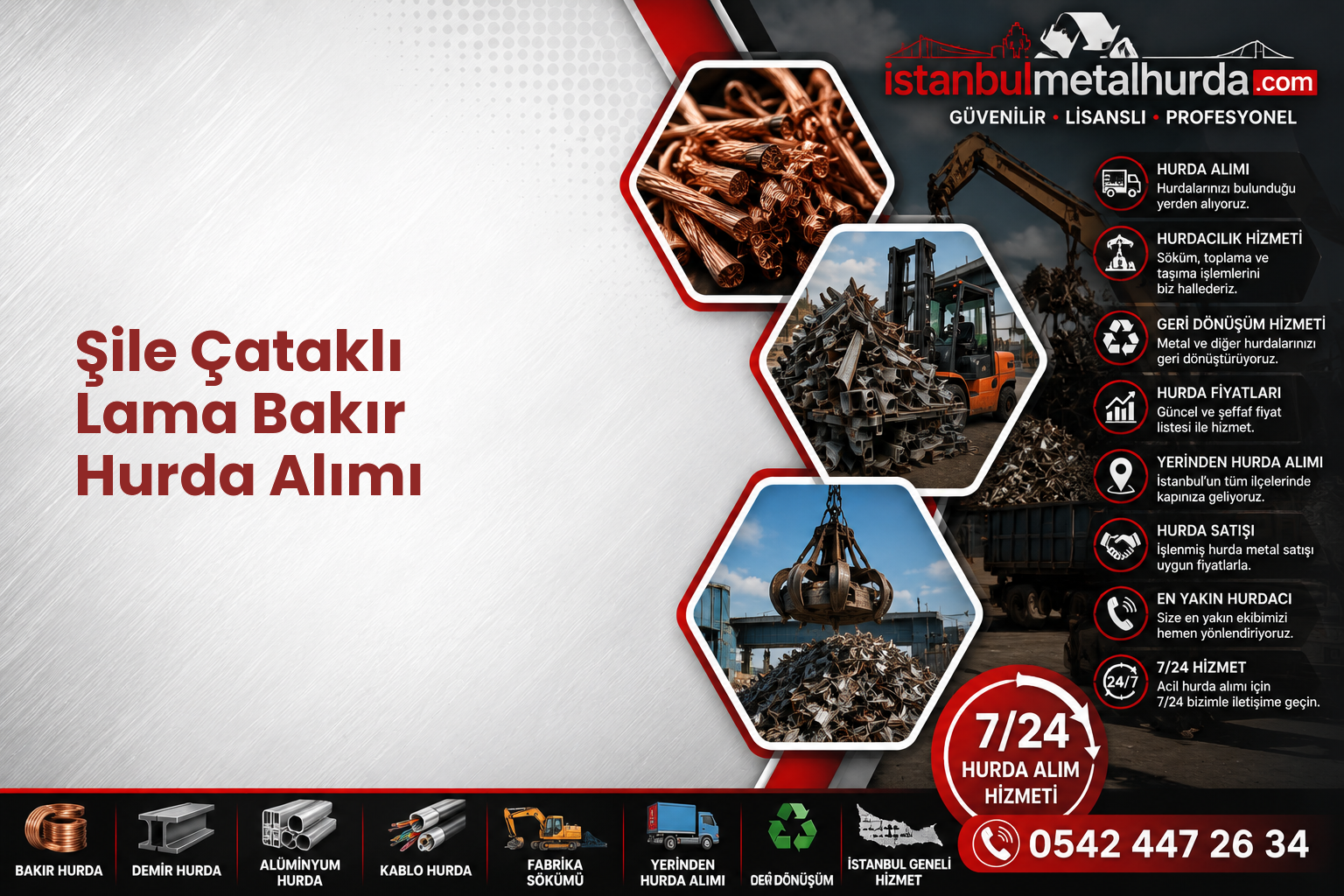 Şile Çataklı Lama Bakır Hurda Alımı