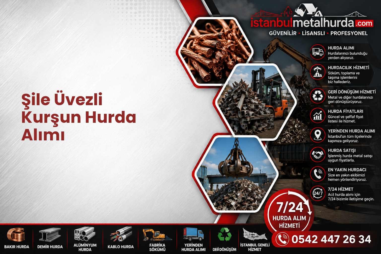 Şile Üvezli Kurşun Hurda Alımı
