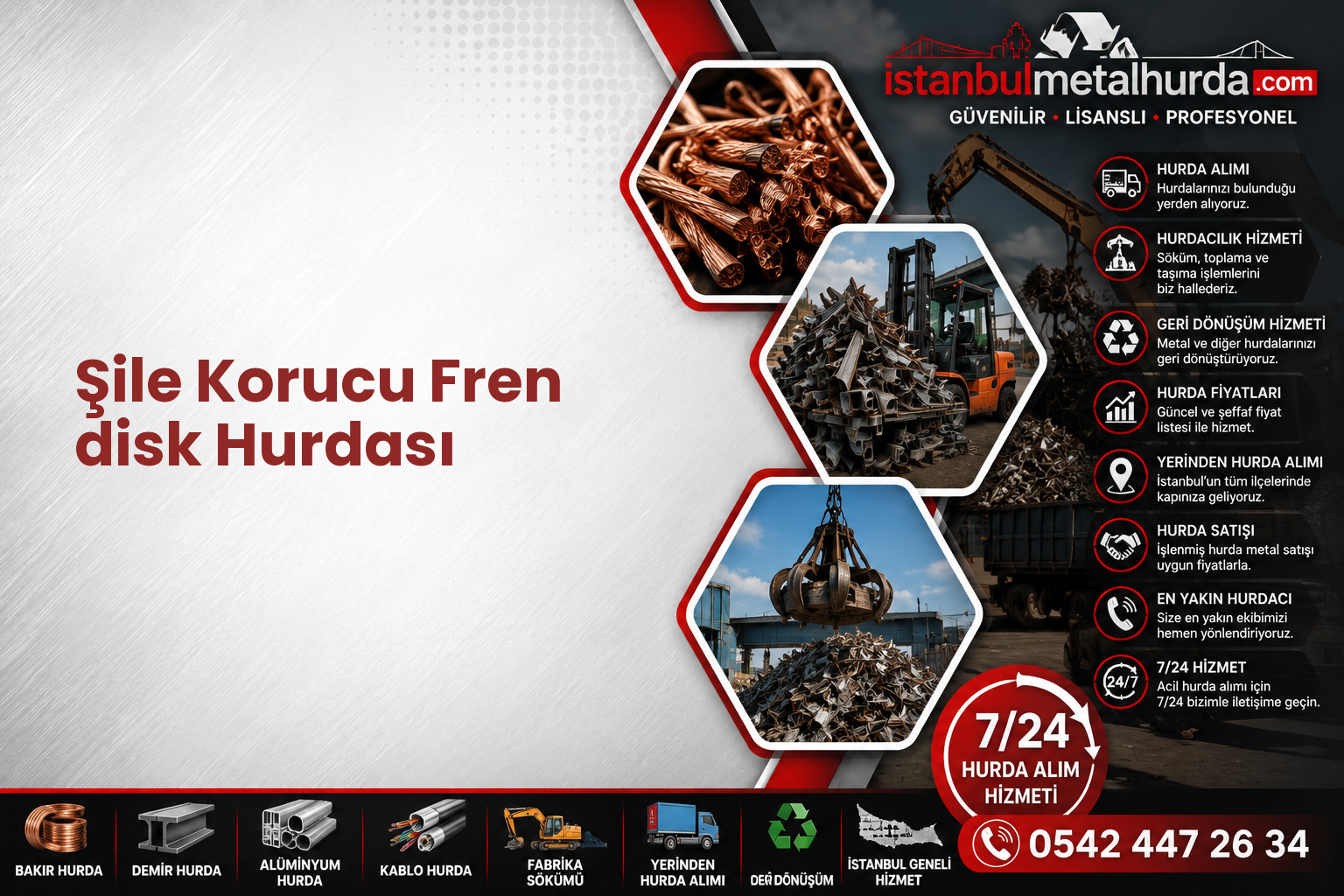 Şile Korucu Fren disk Hurdası