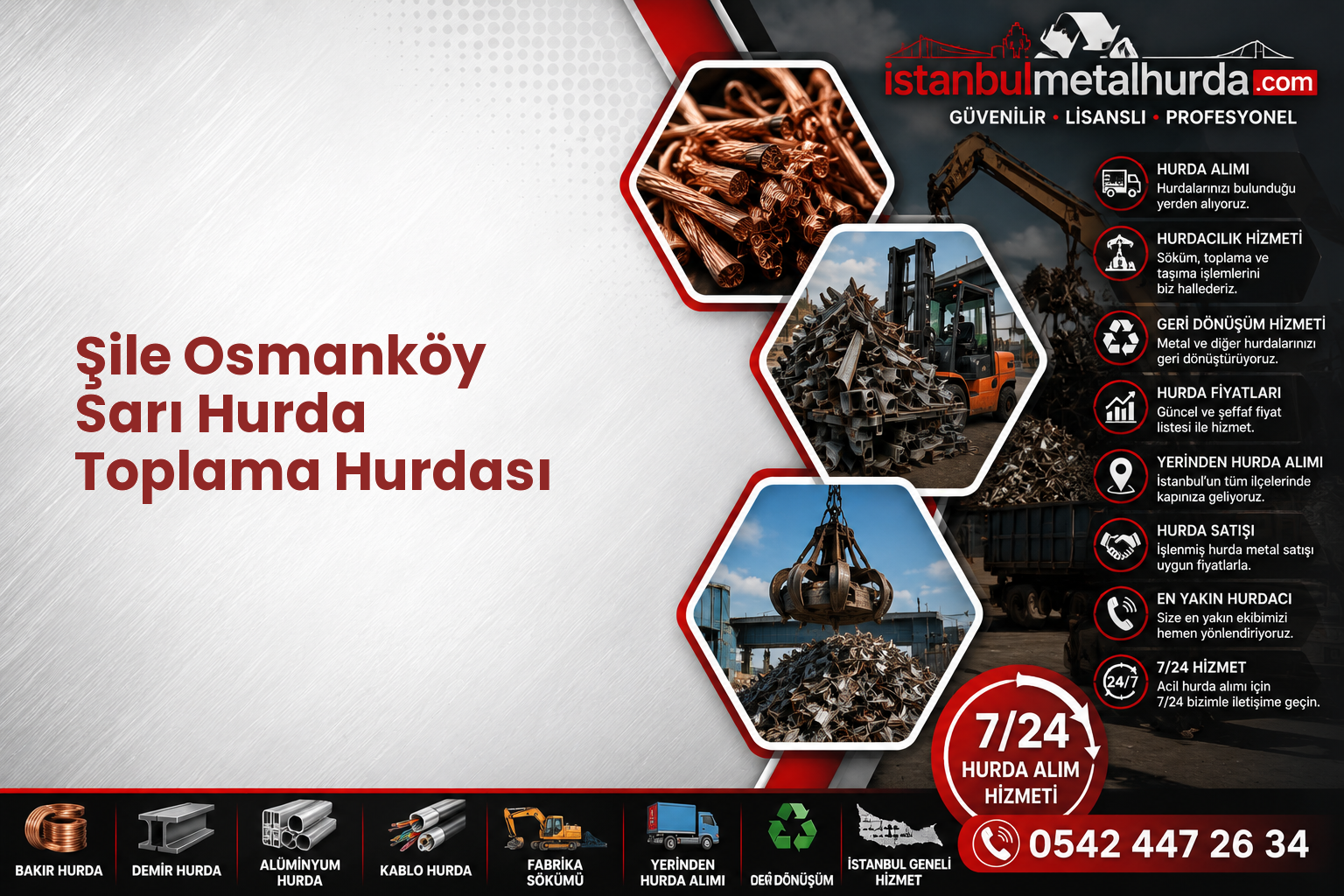 Şile Osmanköy Sarı Hurda Toplama Hurdası