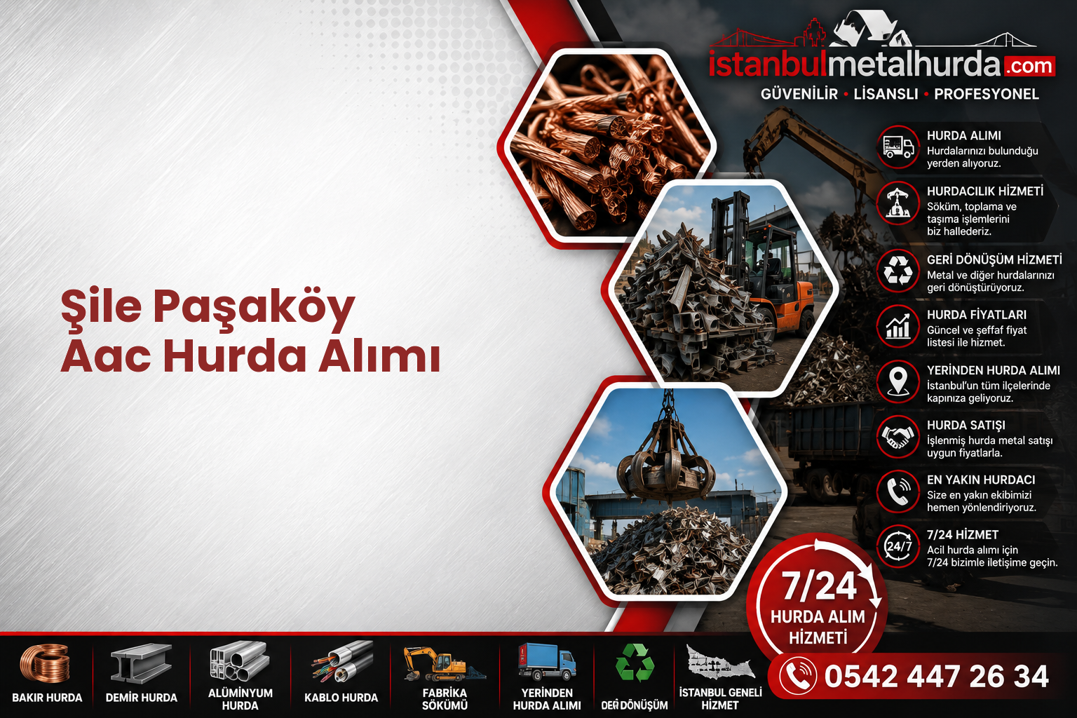 Şile Paşaköy Aac Hurda Alımı