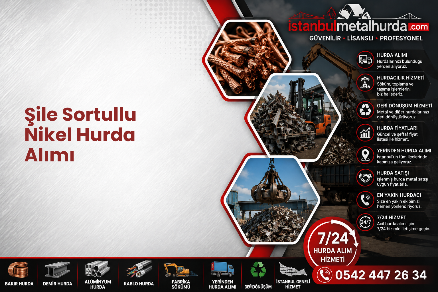 Şile Sortullu Nikel Hurda Alımı