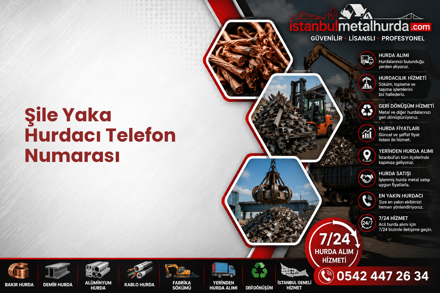 Şile Yaka Hurdacı Telefon Numarası