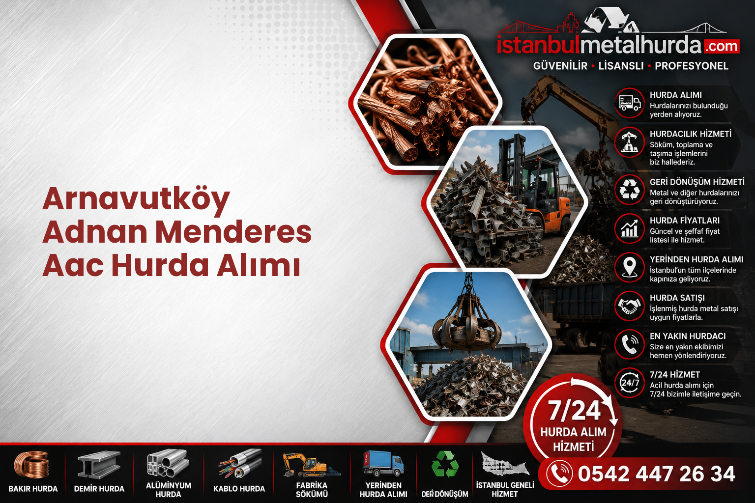 Arnavutköy Adnan Menderes Aac Hurda Alımı