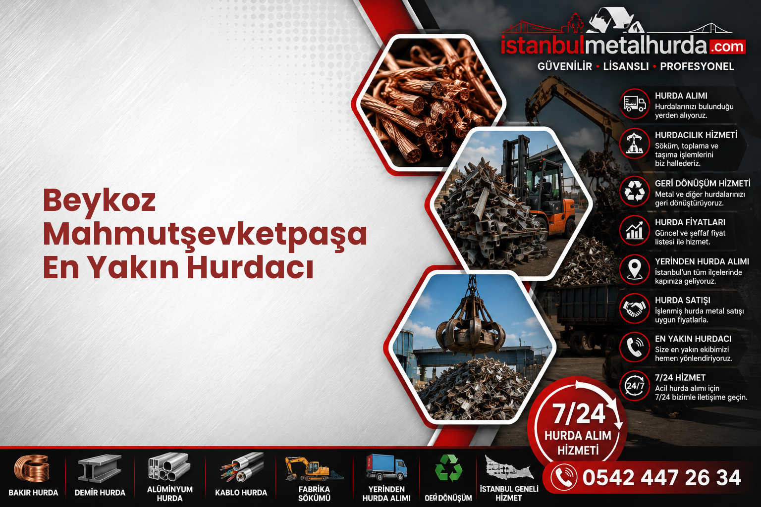 Beykoz Mahmutşevketpaşa En Yakın Hurdacı