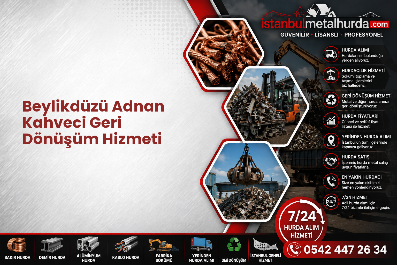 Beylikdüzü Adnan Kahveci Geri Dönüşüm Hizmeti