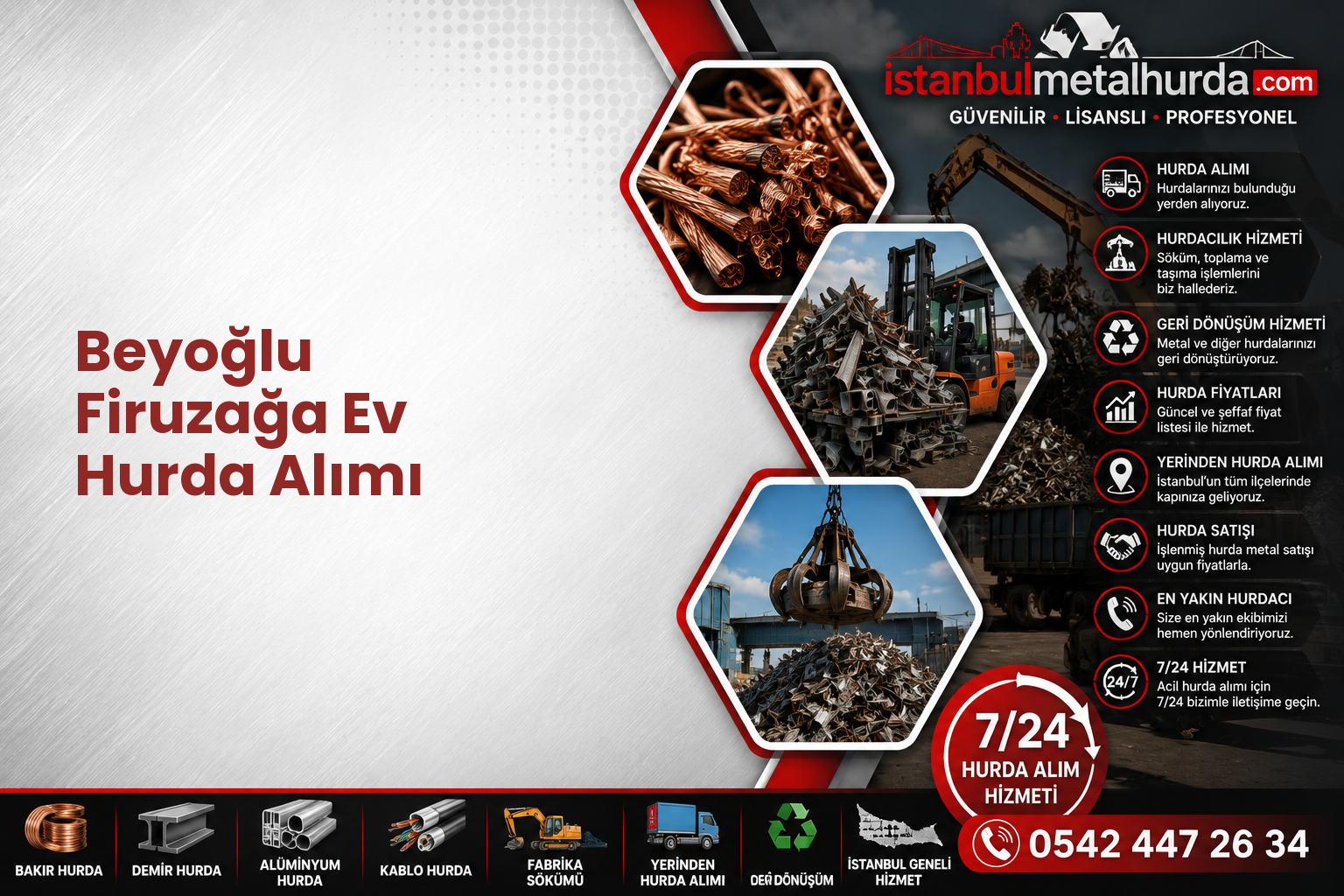 Beyoğlu Firuzağa Ev Hurda Alımı