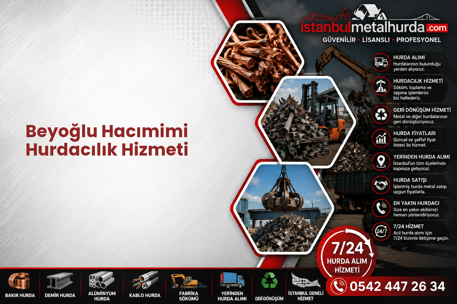 Beyoğlu Hacımimi Hurdacılık Hizmeti