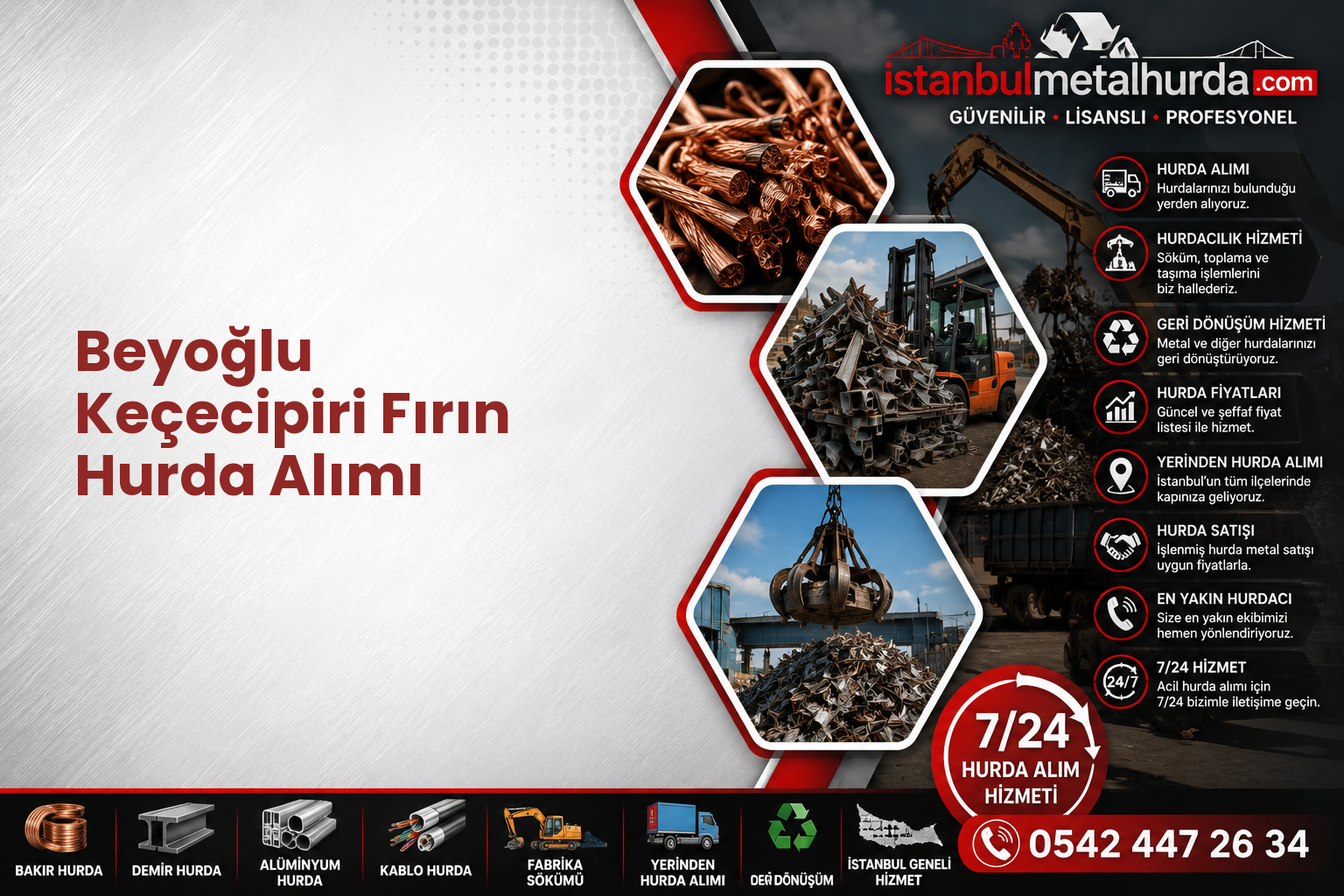 Beyoğlu Keçecipiri Fırın Hurda Alımı