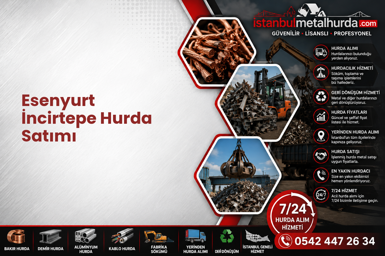 Esenyurt İncirtepe Hurda Satımı