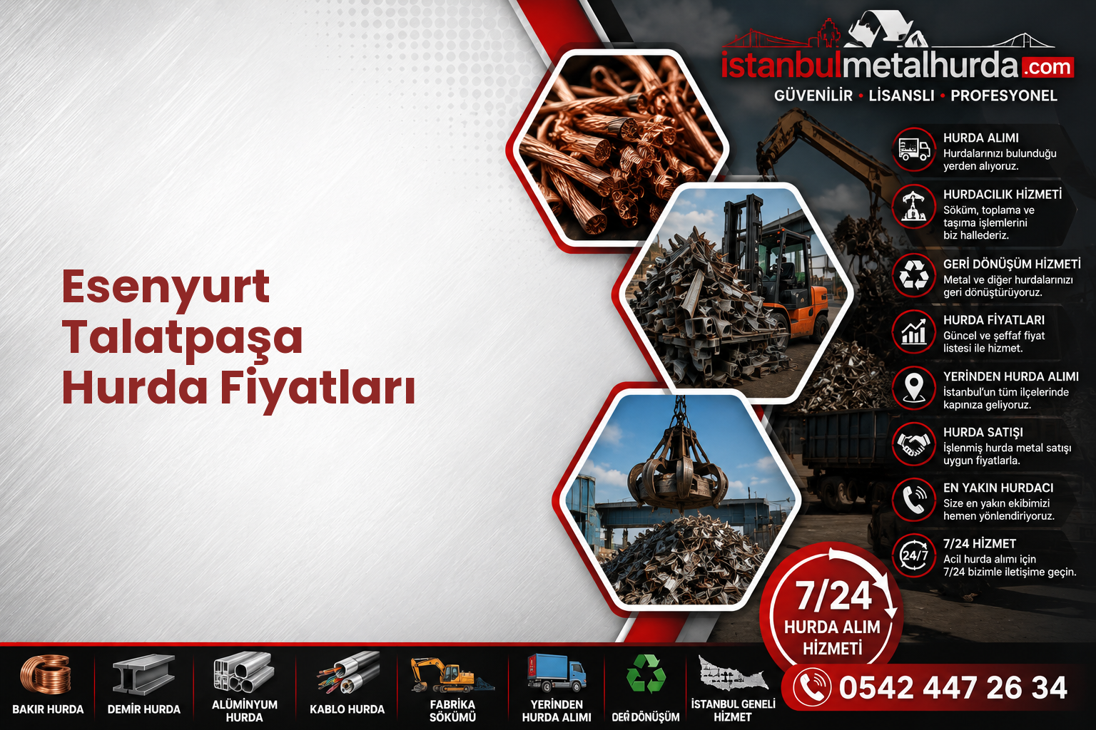 Esenyurt Talatpaşa Hurda Fiyatları