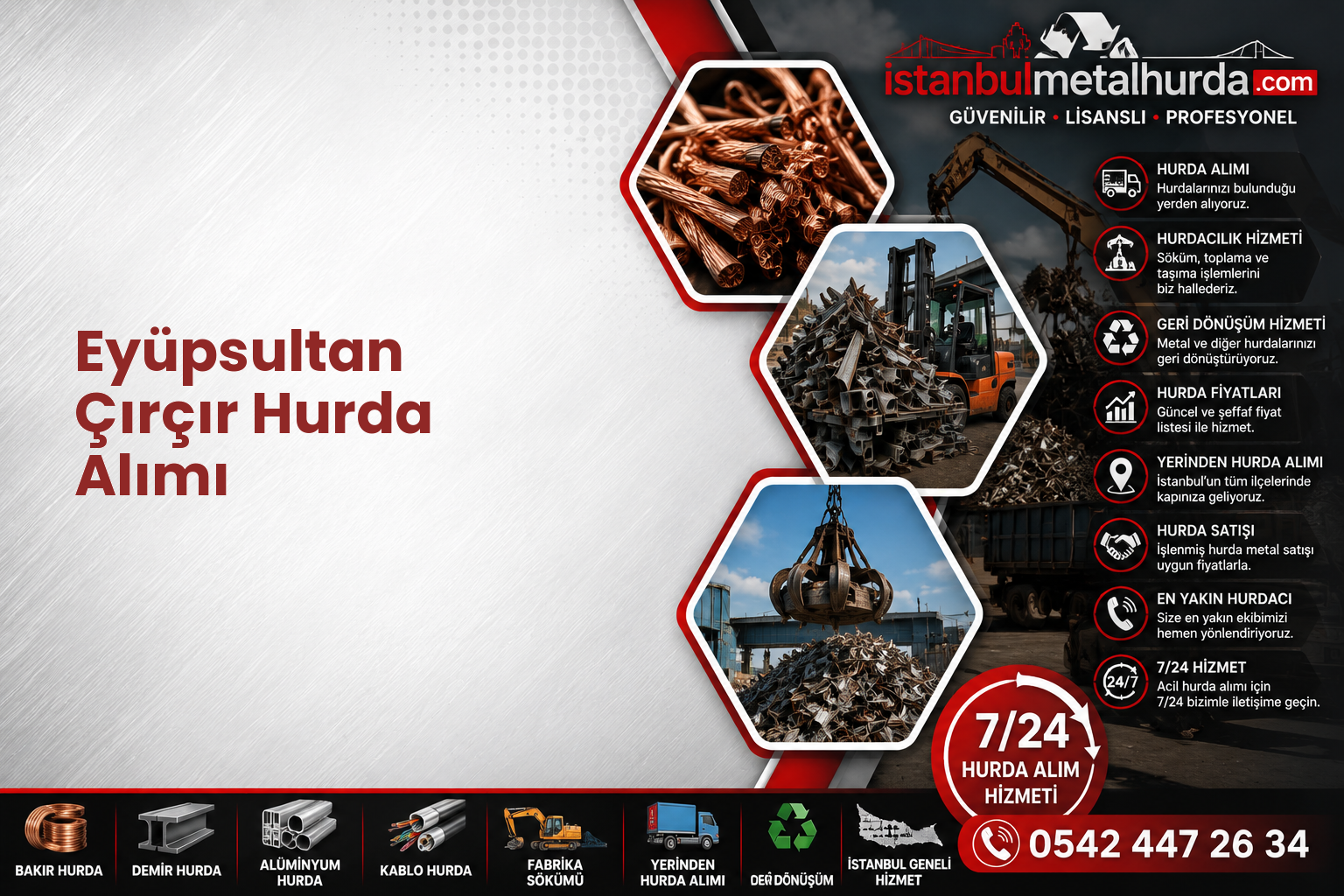 Eyüpsultan Çırçır Hurda Alımı