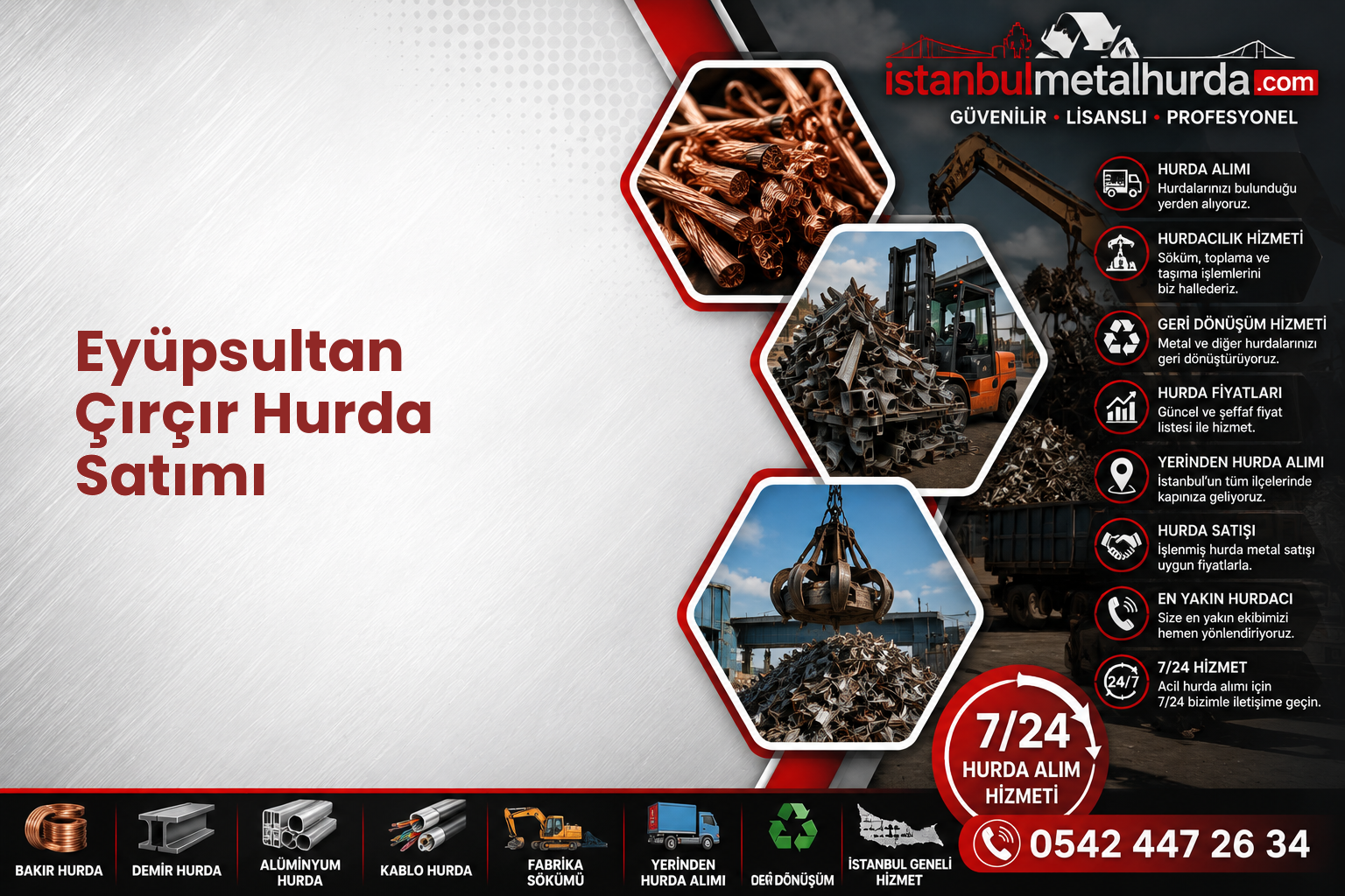 Eyüpsultan Çırçır Hurda Satımı
