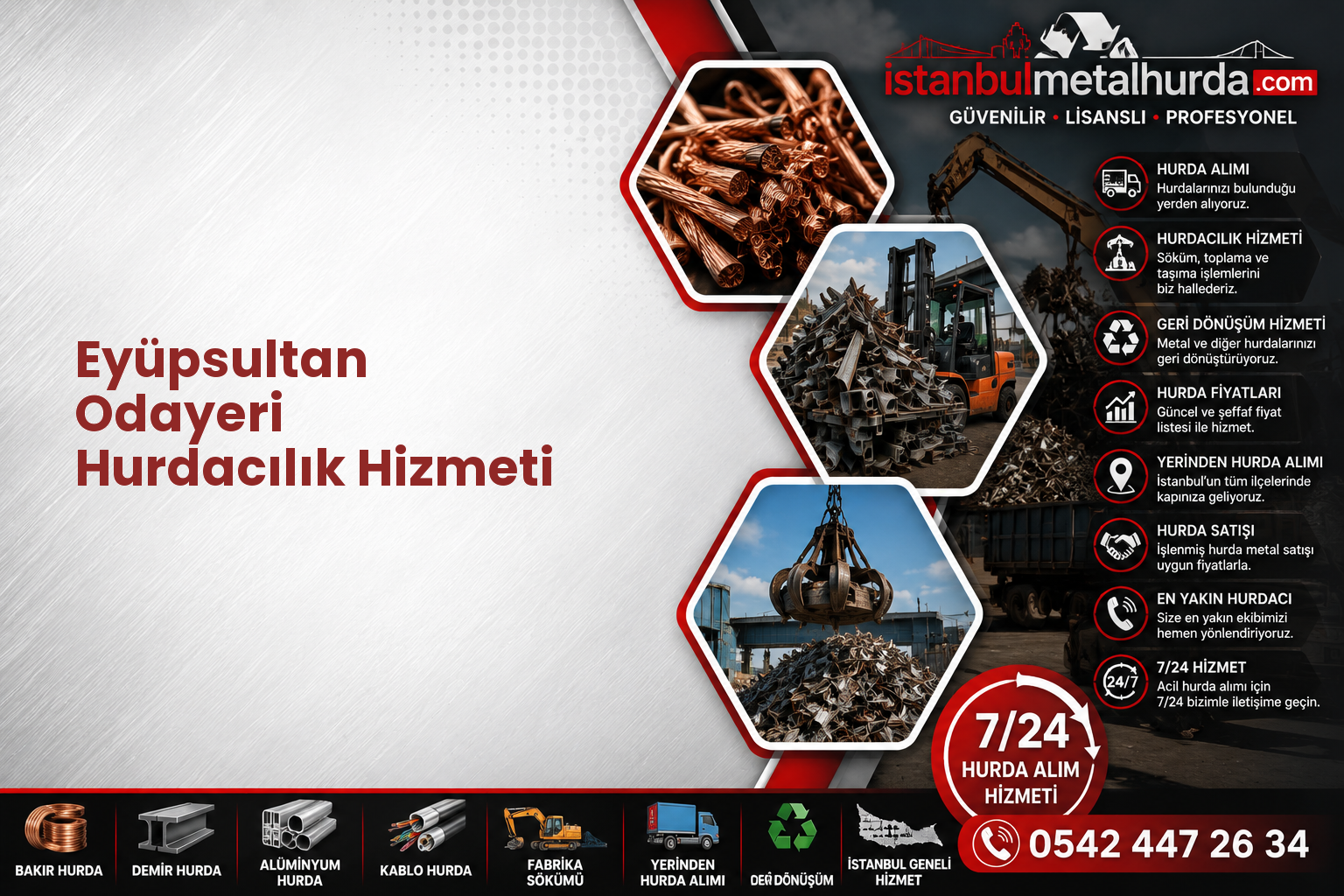 Eyüpsultan Odayeri Hurdacılık Hizmeti