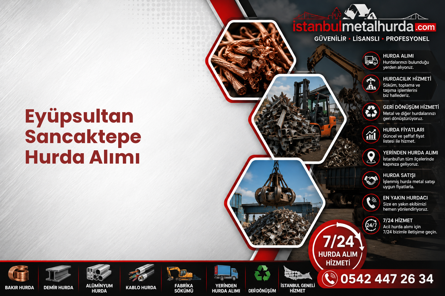 Eyüpsultan Sancaktepe Hurda Alımı