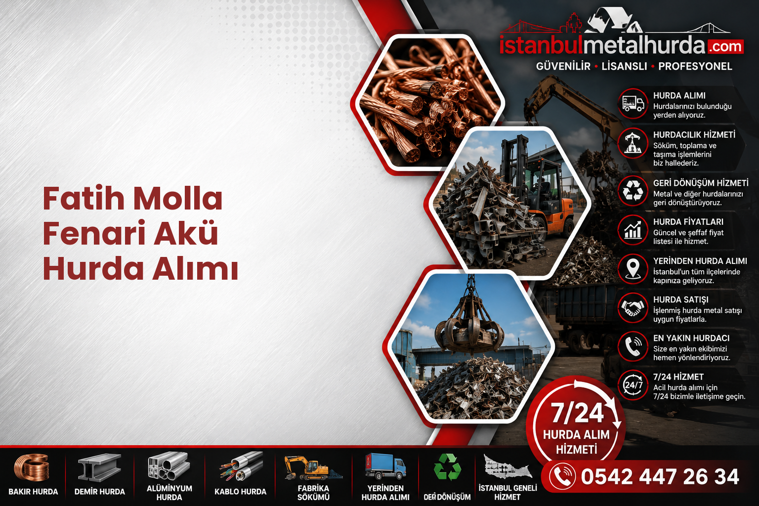 Fatih Molla Fenari Akü Hurda Alımı