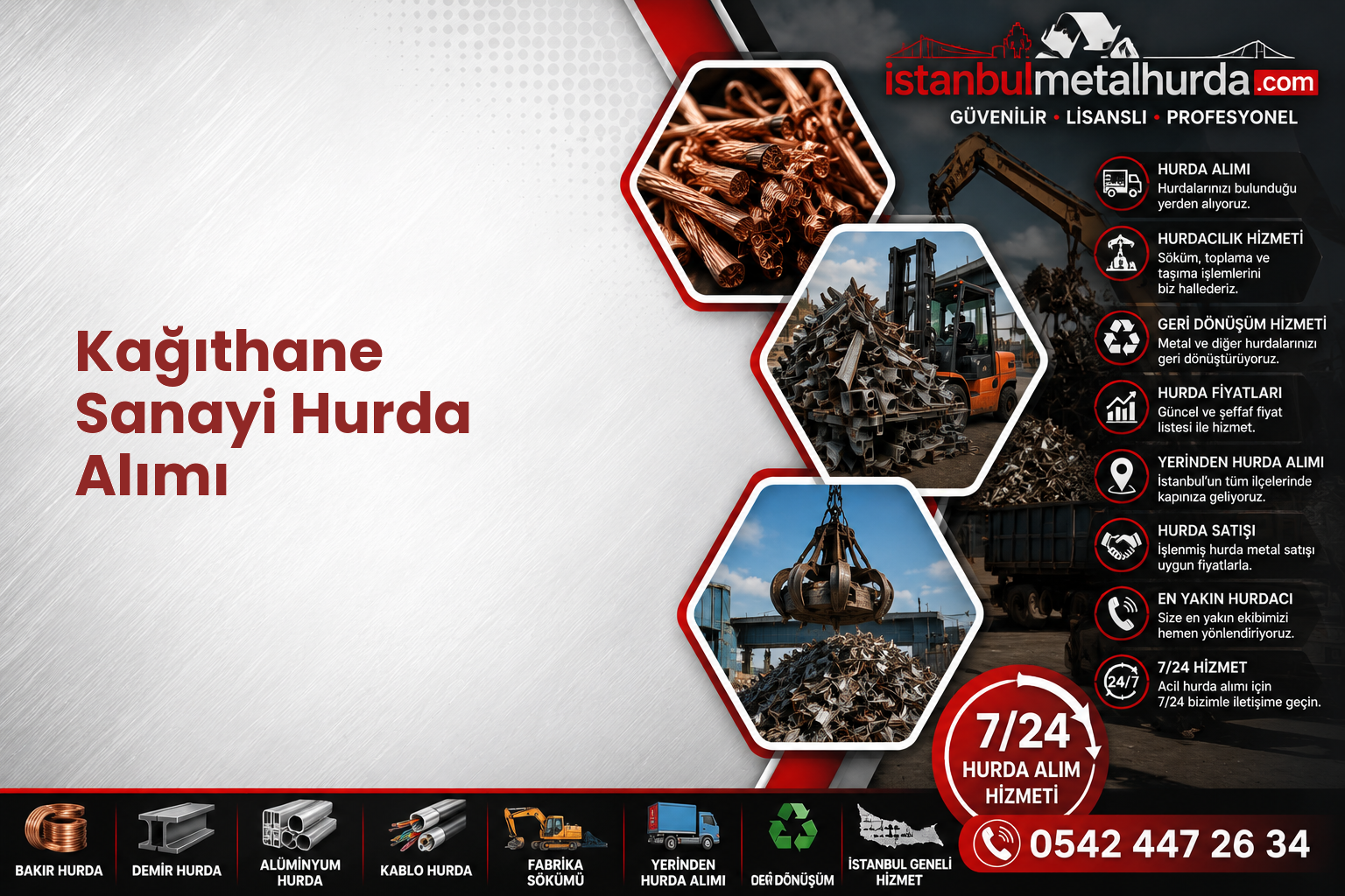 Kağıthane Sanayi Hurda Alımı
