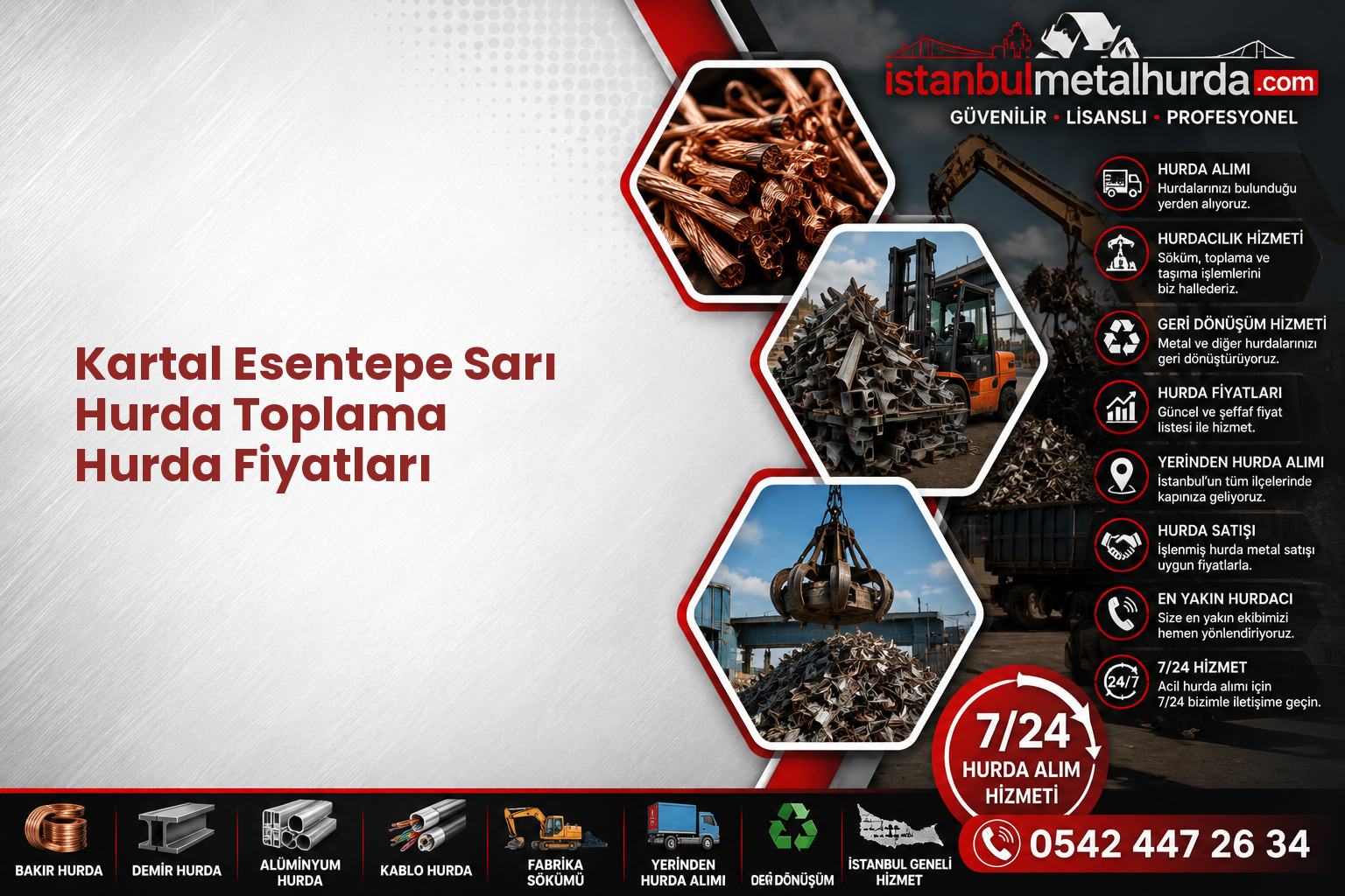 Kartal Esentepe Sarı Hurda Toplama Hurda Fiyatları