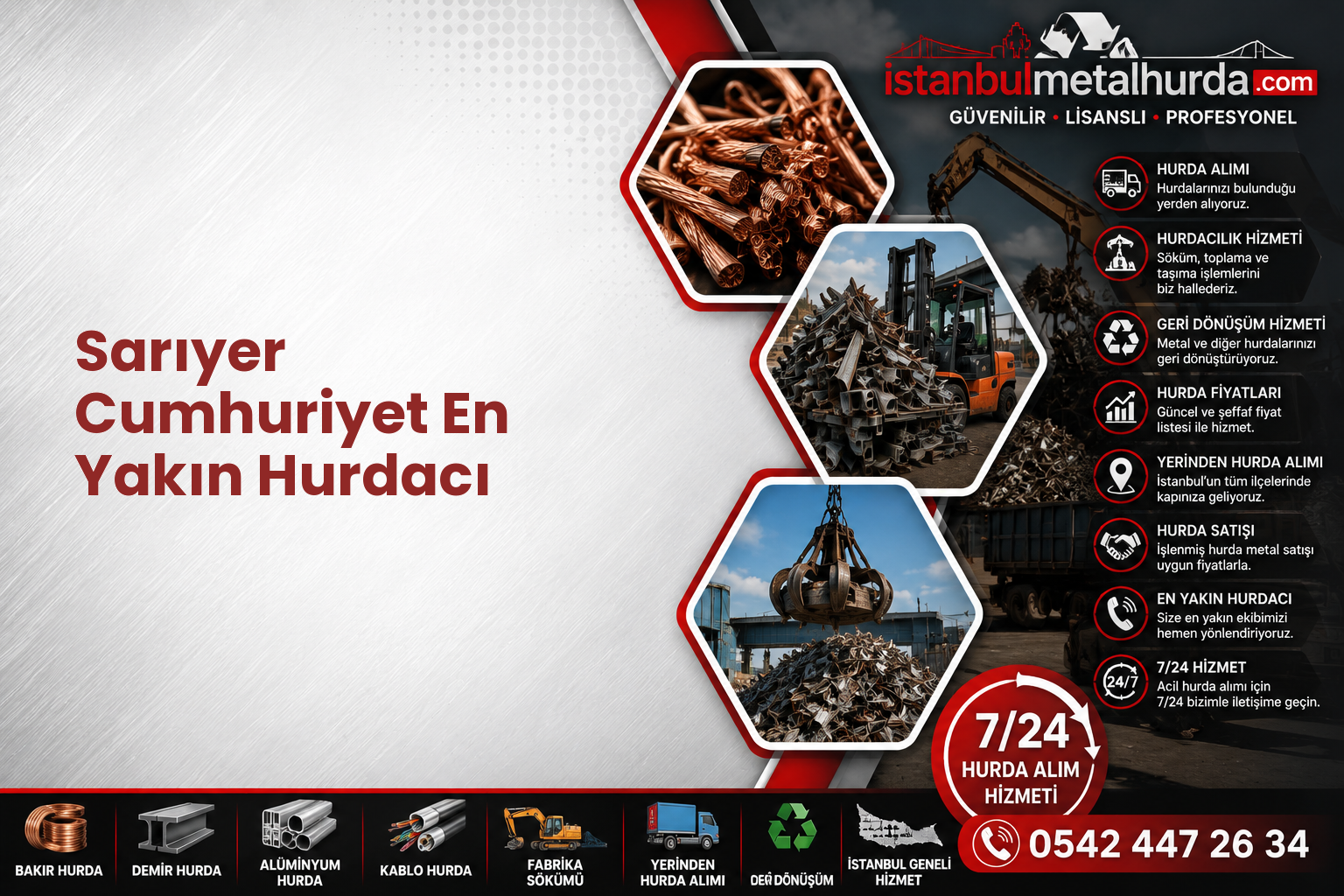 Sarıyer Cumhuriyet En Yakın Hurdacı