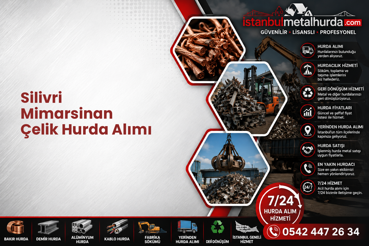 Silivri Mimarsinan Çelik Hurda Alımı