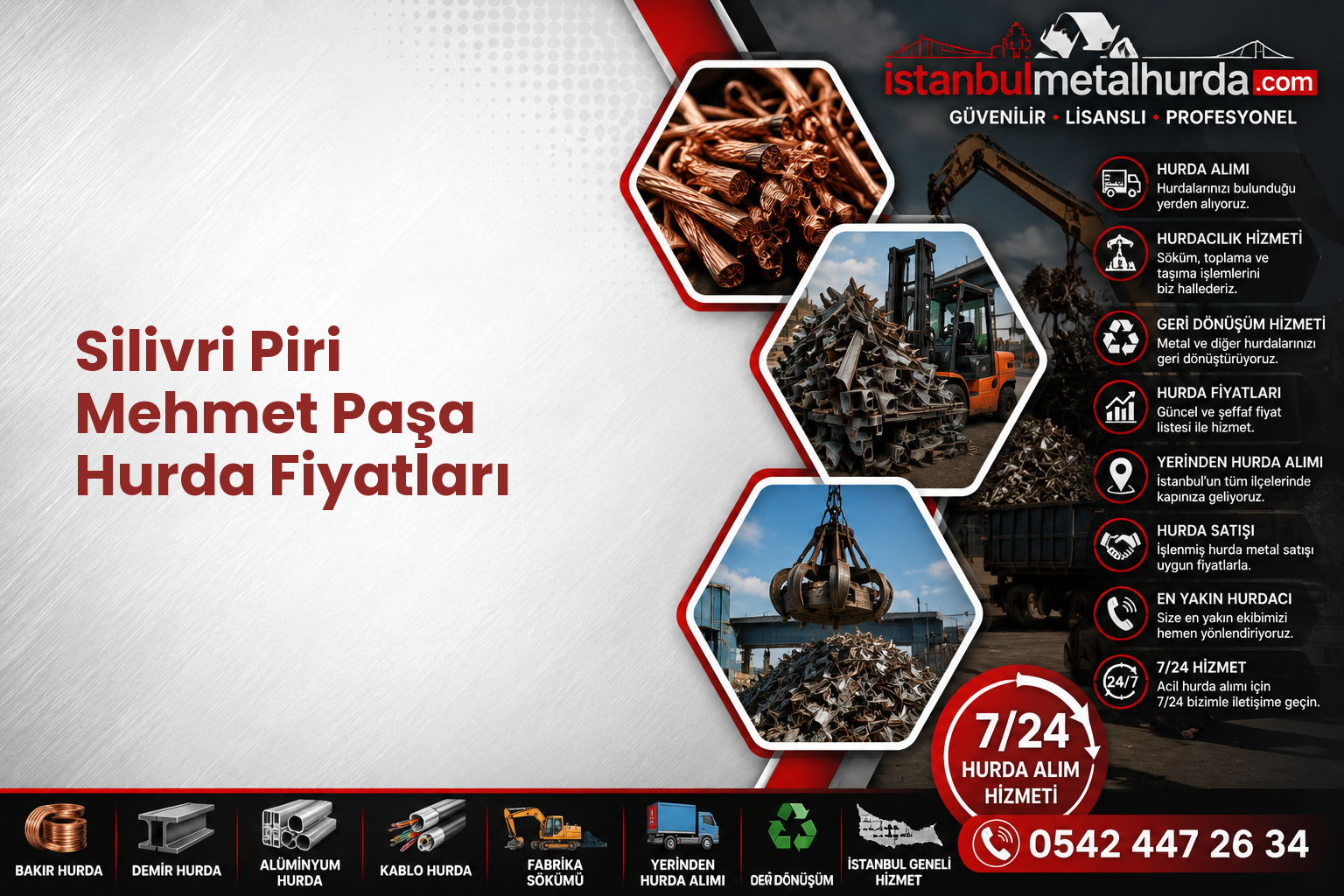 Silivri Piri Mehmet Paşa Hurda Fiyatları