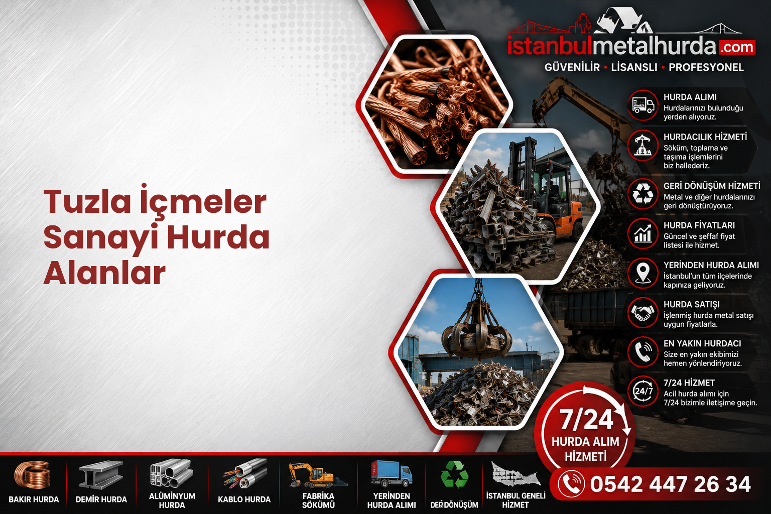 Tuzla İçmeler Sanayi Hurda Alanlar