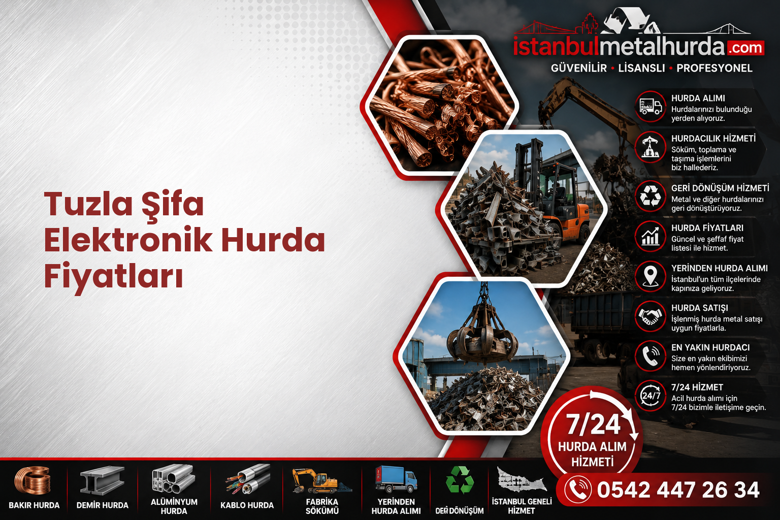 Tuzla Şifa Elektronik Hurda Fiyatları