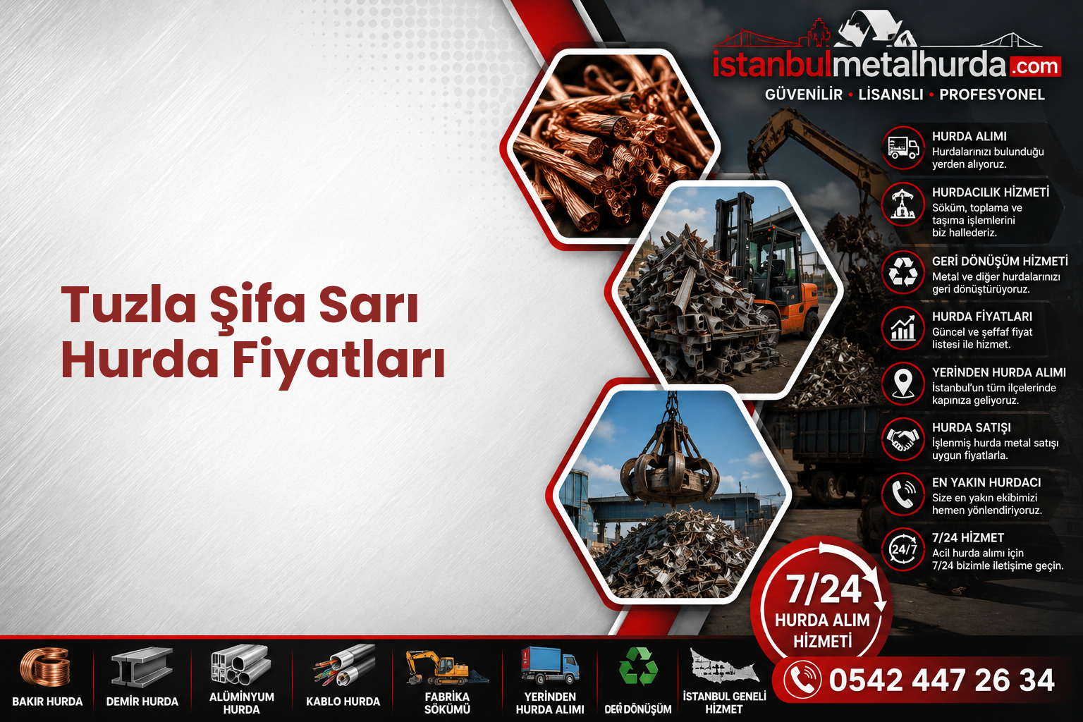 Tuzla Şifa Sarı Hurda Fiyatları