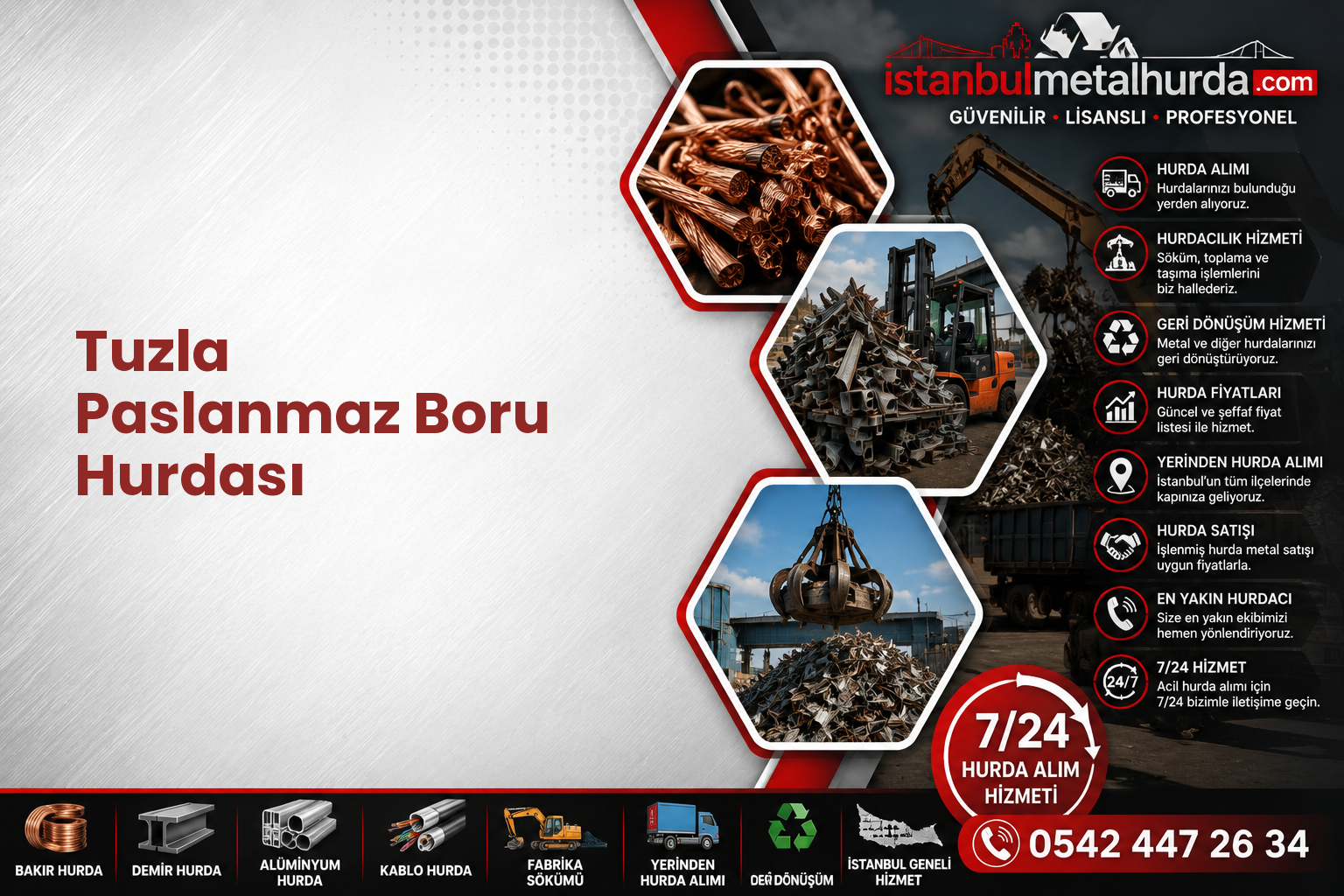 Tuzla Paslanmaz Boru Hurdası